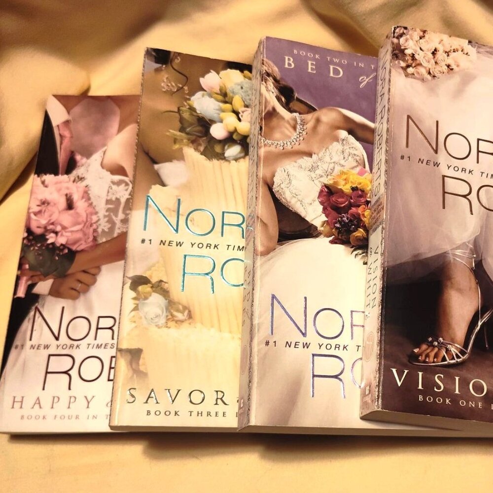 Nora Roberts – Bride Quartet Series (Set of 4) Romance, collection. SHIPS FREE